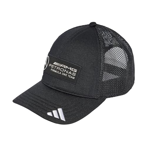 Adidas Unisex Mercedes - AMG Petronas Formula ONE Team Snapback Logo Trucker Cap, Black/White, L Adidas Unisex Mercedes - AMG Petronas Formula ONE Team Snapback Logo Trucker Cap, Black/White, L von adidas