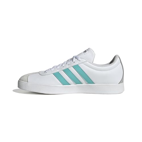 adidas Unisex Mercedes - AMG Petronas Formula ONE Team VL Court Base Shoes, FTWR White/semi Mint Rush/core Black, 46 2/3 EU adidas Unisex Mercedes - AMG Petronas Formula ONE Team VL Court Base Shoes, FTWR White/semi Mint Rush/core Black, 46 2/3 EU von adidas