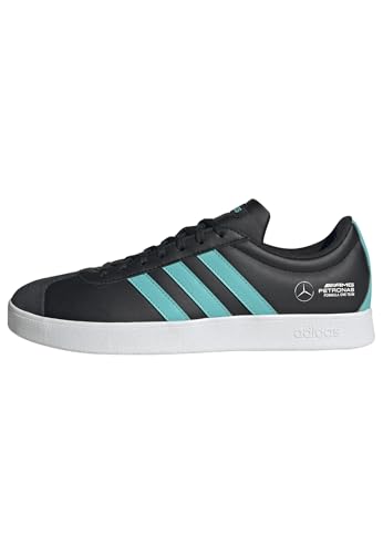 adidas Unisex Mercedes - AMG Petronas Formula ONE Team VL Court Base Shoes, core Black/semi Mint Rush/FTWR White, 41 1/3 EU adidas Unisex Mercedes - AMG Petronas Formula ONE Team VL Court Base Shoes, core Black/semi Mint Rush/FTWR White, 41 1/3 EU von adidas