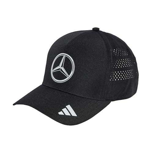 Adidas Unisex Mercedes - AMG Petronas Formula ONE Team Mechanics Climacool Trucker Cap, Black/Reflective Silver, L Adidas Unisex Mercedes - AMG Petronas Formula ONE Team Mechanics Climacool Trucker Cap, Black/Reflective Silver, L von adidas