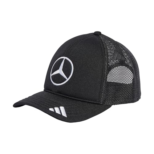 Adidas Unisex Mercedes - AMG Petronas Formula ONE Team Snapback Star Trucker Cap, Black/White, L Adidas Unisex Mercedes - AMG Petronas Formula ONE Team Snapback Star Trucker Cap, Black/White, L von adidas