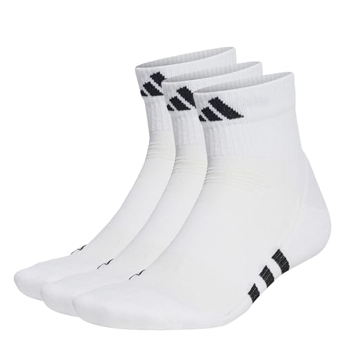 adidas Unisex Socken Prf Cush Mid 3P, Weiß/Weiß/Weiß, HT3450, M von adidas