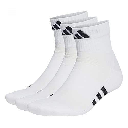 adidas Unisex Socken Prf Cush Mid 3P, Weiß/Weiß/Weiß, HT3450, S von adidas