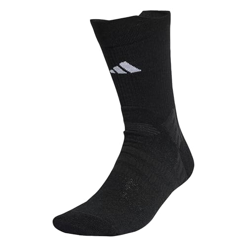adidas Unisex Tennis Cushioned Crew Socks 1 Pair, Black/White, 45-48 adidas Unisex Tennis Cushioned Crew Socks 1 Pair, Black/White, 45-48 von adidas