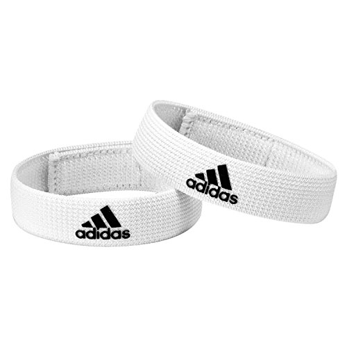 adidas Erwachsene Sock Holder Schienbeinschoner, White/Black, One Size adidas Erwachsene Sock Holder Schienbeinschoner, White/Black, One Size von adidas