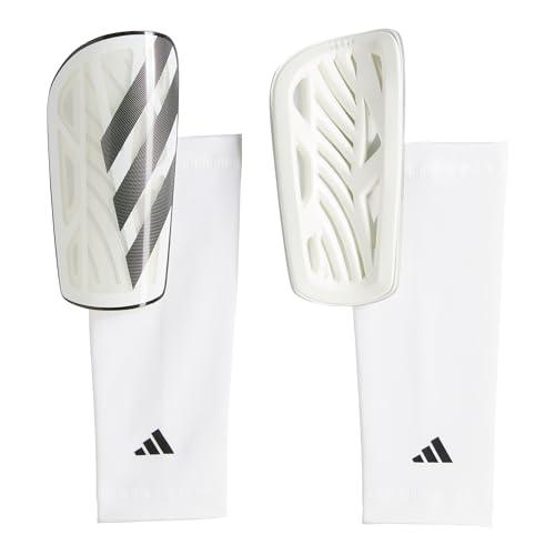 adidas Unisex TIRO SHINGUARD League, White/Black/Silver Metallic, M adidas Unisex TIRO SHINGUARD League, White/Black/Silver Metallic, M von adidas