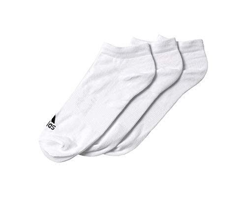 adidas Unisex Trainingssocken Performance extrakurze dünne 3 Paar, Weiß, 43-46 von adidas