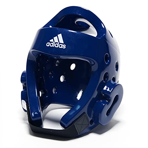 adidas WT Taekwondo Martial Arts Dipped Foam Head Guard Protector Kopfschutz, blau, M adidas WT Taekwondo Martial Arts Dipped Foam Head Guard Protector Kopfschutz, blau, M von adidas