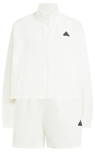 adidas Damen Gametime Summer Track Suit Trainingsanzug, Off White, M adidas Damen Gametime Summer Track Suit Trainingsanzug, Off White, M von adidas