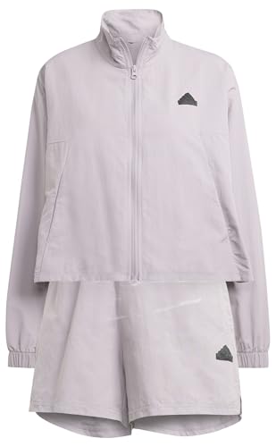 adidas Women's Gametime Summer Track Suit Trainingsanzug, preloved fig, L von adidas