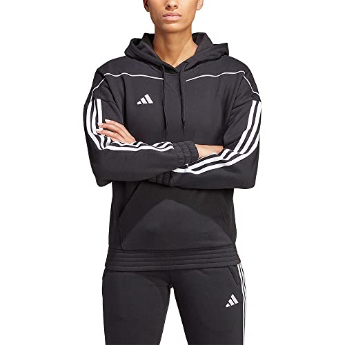 Adidas Womens Hooded Sweat Tiro 23 League Sweat Hoodie, Black, HS3603, XL von adidas