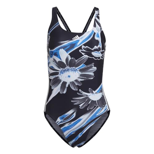 adidas Womens Swimsuit Pos Sea 3S Suit, Black/White, HJ9585, 38 von adidas