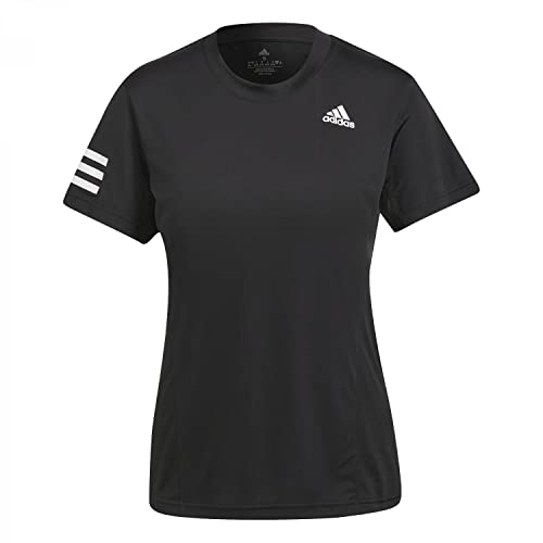 adidas Womens T-Shirt (Short Sleeve) Club Tee, Black/White, HF1784, XS EU von adidas