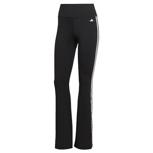 adidas Womens Tights (1/1) Te 3S Flared, Black, HL0002, S von adidas