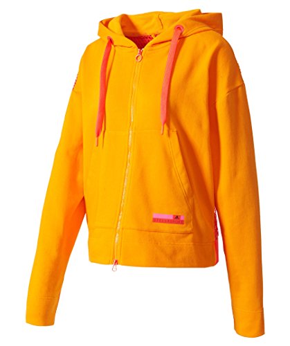 adidas Zip Hoodie MESH orange - M von adidas