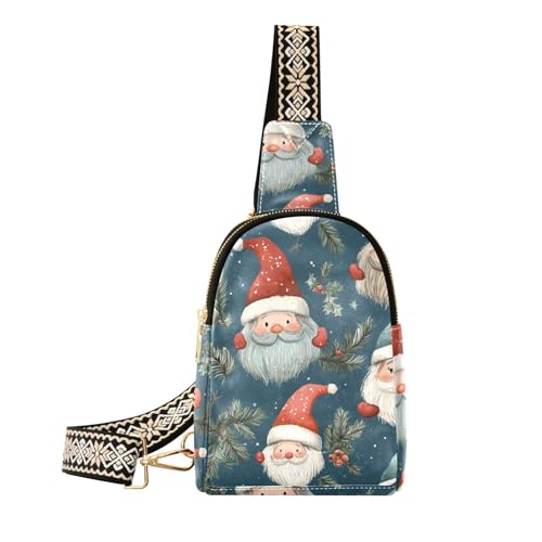 Trendige Zwerge Zwerg Winter Crossbody Bauchtasche Mode über Schultertasche für Reisen, Zwerge Zwerg Winter von aidingzhi