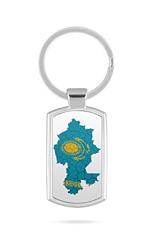 Schlüsselanhänger mit Gravur Wunschtext Name Kasachstan Astana 1 von aina