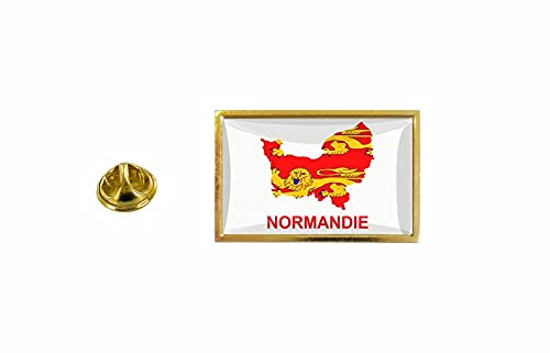Akachafactory Anstecknadel, Flagge, Normandie, Normandie Akachafactory Anstecknadel, Flagge, Normandie, Normandie von Akachafactory