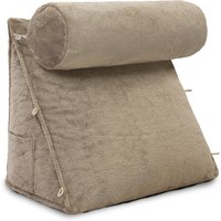 Rückenkissen mit Nackenrolle, beige Rückenkissen mit Nackenrolle, beige von aktiv shop GmbH