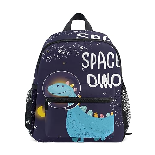 Kinderrucksack Mädchen Junge Kindergarten, Dinosaurier Lässig Mini Backpack Büchertasche mit Brustgurt von alaza