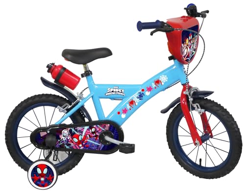 albri Babys (Jungen) Fahrrad 16 Zoll von Spidey, Mehrfarbig, pollici von albri