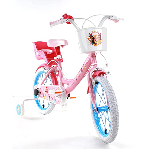 albri Unisex Kinder Kinderfahrrad 14 Zoll Prinzessin Princess, Rosa, pollici von albri