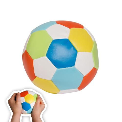 alldoro 60303 Softball Ø 10 cm, Fußball in bunt, Softfußball aus Schaumstoff, weicher Schaumstoffball, Kinderball für Drinnen und Draußen, Spielball für Kinder und Babys ab 0 Monaten alldoro 60303 Softball Ø 10 cm, Fußball in bunt, Softfußball aus Schaumstoff, weicher Schaumstoffball, Kinderball für Drinnen und Draußen, Spielball für Kinder und Babys ab 0 Monaten von alldoro
