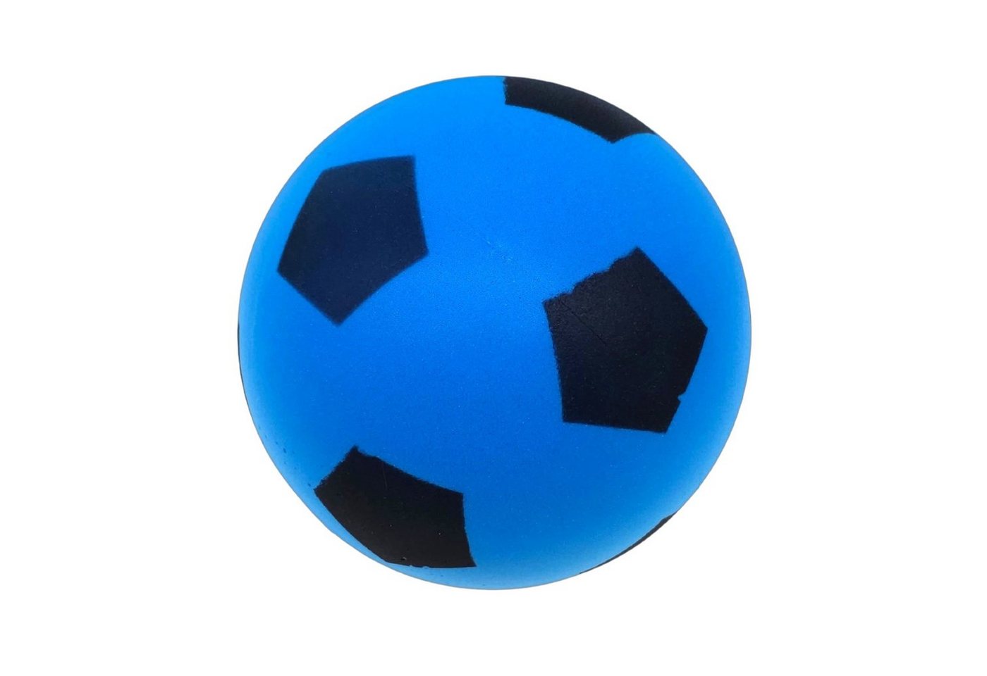 alldoro Softball 63105, Schaumstoffball blau Ø 19 cm, weicher Ball aus Schaumstoff von alldoro