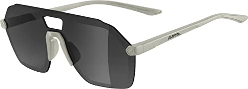 ALPINA BEAM I - Verspiegelte und Bruchsichere Sonnenbrille Mit 100% UV-Schutz Für Erwachsene, cool-grey matt, One Size von ALPINA