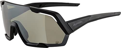 ALPINA ROCKET Q-LITE - Verspiegelte, Kontrastverstärkende & Beschlagfreie Sport- & Fahrradbrille Mit 100% UV-Schutz Für Erwachsene, black matt, One Size ALPINA ROCKET Q-LITE - Verspiegelte, Kontrastverstärkende & Beschlagfreie Sport- & Fahrradbrille Mit 100% UV-Schutz Für Erwachsene, black matt, One Size von ALPINA