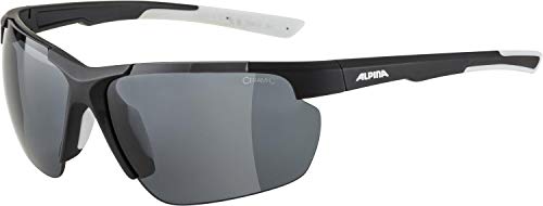 ALPINA DEFEY HR - Verzerrungsfreie und Bruchsichere Sport- & Fahrradbrille Mit 100% UV-Schutz Für Erwachsene, black-white matt, One Size ALPINA DEFEY HR - Verzerrungsfreie und Bruchsichere Sport- & Fahrradbrille Mit 100% UV-Schutz Für Erwachsene, black-white matt, One Size von ALPINA