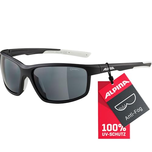 ALPINA A8645 Sportbrille, Schwarz Matt-Weiß, Einheitsgröße ALPINA A8645 Sportbrille, Schwarz Matt-Weiß, Einheitsgröße von ALPINA