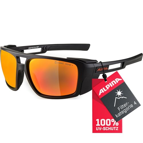 ALPINA SKYWALSH - Wasserabweisende und Beschlagfreie Sport- & Fahrradbrille Mit 100% UV-Schutz Für Erwachsene, black matt, One Size ALPINA SKYWALSH - Wasserabweisende und Beschlagfreie Sport- & Fahrradbrille Mit 100% UV-Schutz Für Erwachsene, black matt, One Size von ALPINA