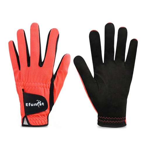 amangul Herren-Handschuhe, linke Hand, atmungsaktiv, für heißes und nasses Wetter, kein Schwitzen, bequem, flexibel von amangul