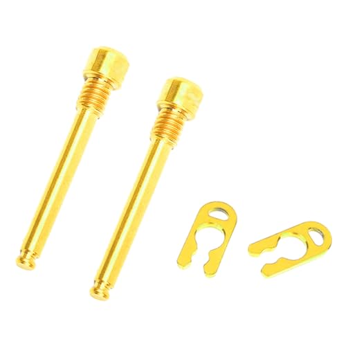 amangul Sicherungsbolzen aus Legierung, 4 mm, für Rennräder, Mountainbikes, Gewinde, hydraulische Scheibenbremsbelag, Befestigungsschrauben amangul Sicherungsbolzen aus Legierung, 4 mm, für Rennräder, Mountainbikes, Gewinde, hydraulische Scheibenbremsbelag, Befestigungsschrauben von amangul
