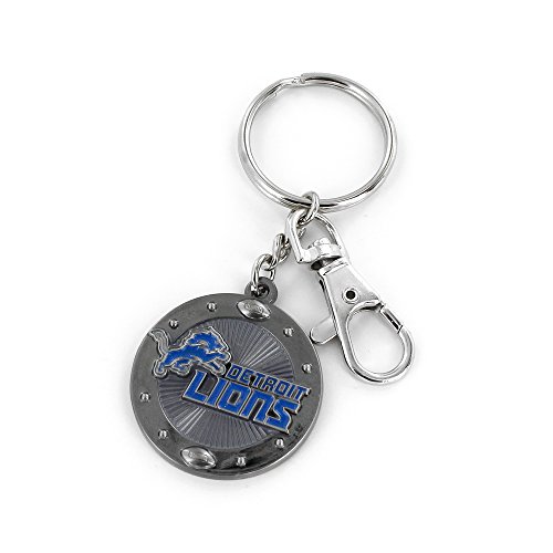 Aminco NFL Detroit Lions Impact Schlüsselanhänger, Silber, 2 Aminco NFL Detroit Lions Impact Schlüsselanhänger, Silber, 2 von aminco