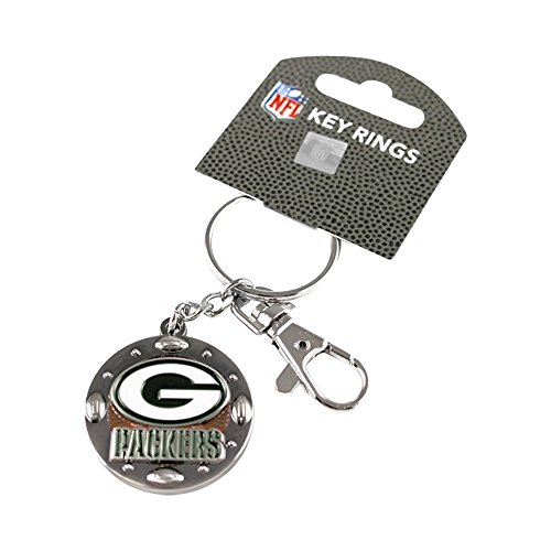 aminco NFL Green Bay Packers Impact Schlüsselanhänger, Silber, Einheitsgröße aminco NFL Green Bay Packers Impact Schlüsselanhänger, Silber, Einheitsgröße von aminco