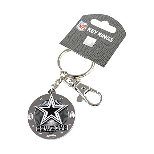 aminco NFL Schlüsselanhänger Dallas Cowboys, silberfarben aminco NFL Schlüsselanhänger Dallas Cowboys, silberfarben von aminco
