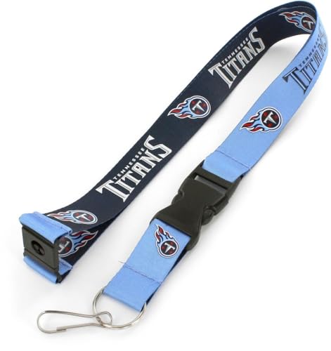 aminco NFL Tennessee Titans Schlüsselband, wendbar, Marineblau, 6 aminco NFL Tennessee Titans Schlüsselband, wendbar, Marineblau, 6 von aminco