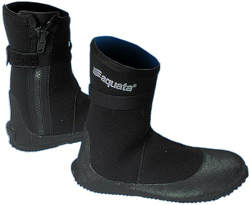 aquata Wadenhoher Protection Schuh aus Neopren 5mm speziell für Trockenanzüge mit Socken (48) von aquata