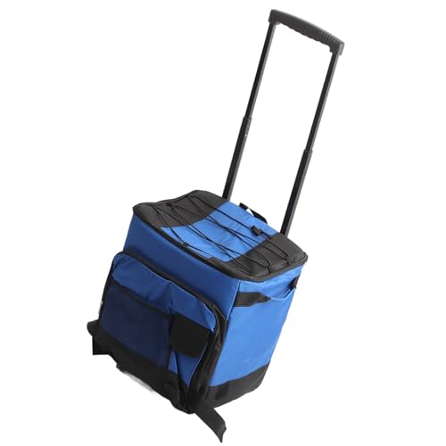 Rollkühler, 35 L, Ochsenstoff, Aluminiumfolie, Auslaufsicher, Tragbar, Rollkühltasche, Zum Angeln oder Strandausflug, Unser Rollkühler, der Rolling CoolerRolling Cooler BagSoft von aqxreight