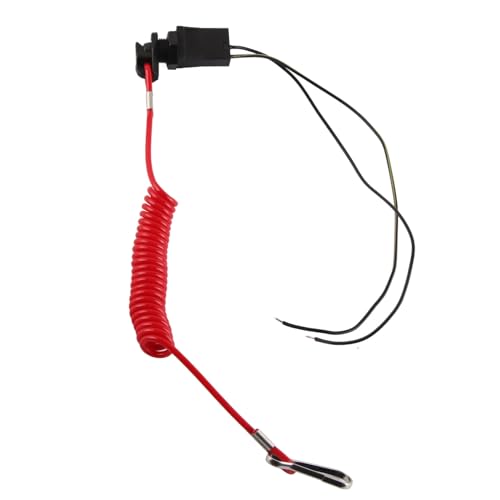 aqxreight 585134 Bootsmotor-Kill-Schalter-Lanyard für Notstopp des Motors, Crucial Außenbordmotor-Sicherheitsersatz für Evinrude aqxreight 585134 Bootsmotor-Kill-Schalter-Lanyard für Notstopp des Motors, Crucial Außenbordmotor-Sicherheitsersatz für Evinrude von aqxreight