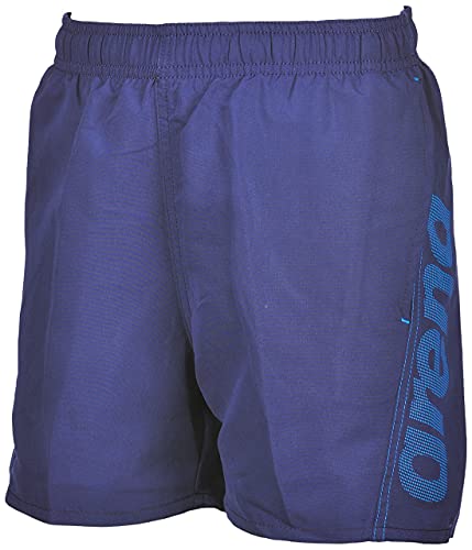 arena Fundamentals Logo Badeshorts für Jungen Pool und Meer, Badehose aus Weichem, Schnelltrocknendem Material, Boxer mit Innenslip aus Netztstoff von ARENA