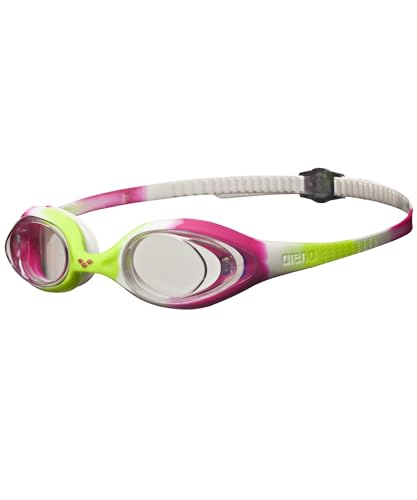 arena Spider Junior Schwimmbrille für Kinder, Schwimmbrille mit Anti-Beschlag und UV-Schutz, Selbstjustierender Nasensteg, Hypoallergene Silikondichtungen arena Spider Junior Schwimmbrille für Kinder, Schwimmbrille mit Anti-Beschlag und UV-Schutz, Selbstjustierender Nasensteg, Hypoallergene Silikondichtungen von ARENA