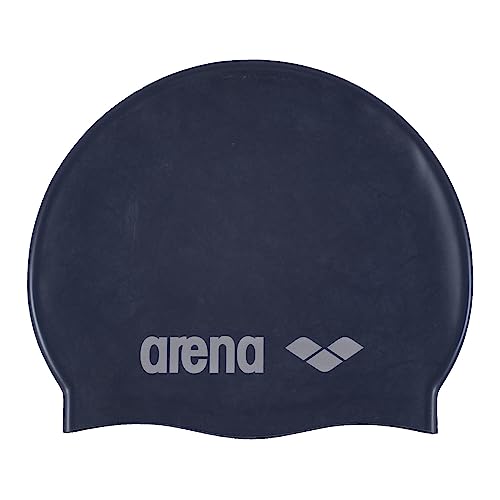 ARENA Unisex – Erwachsene Classic Youth Silicone Swim Cap For Boys And Girls Schwimmkappe, Denim-Silver (71), Einheitsgröße EU ARENA Unisex – Erwachsene Classic Youth Silicone Swim Cap For Boys And Girls Schwimmkappe, Denim-Silver (71), Einheitsgröße EU von ARENA