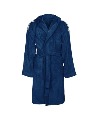 arena Soft Robe Core, Bademantel aus Baumwolle für Damen und Herren, Unisex-Bademantel aus Frottee mit Kapuze und Taschen, Angenehm und Leicht arena Soft Robe Core, Bademantel aus Baumwolle für Damen und Herren, Unisex-Bademantel aus Frottee mit Kapuze und Taschen, Angenehm und Leicht von ARENA