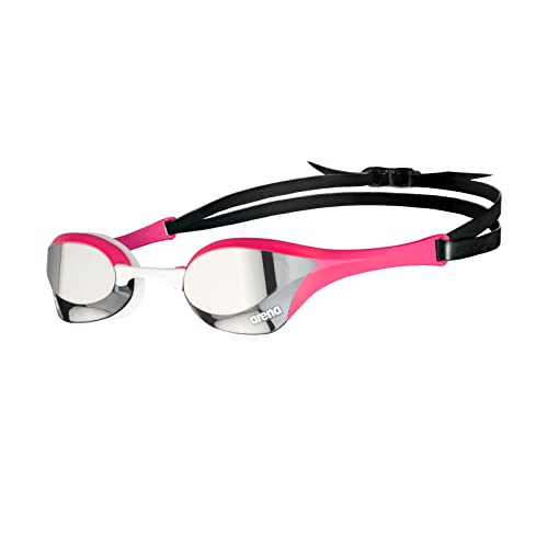 arena Cobra Ultra Swipe Mirror Unisex Race Schwimmbrille für Erwachsene, Taucherbrille mit Gebogenen Spiegelgläsern, Anti-Beschlag, UV-Schutz, 5 Austauschbare Nasenstege arena Cobra Ultra Swipe Mirror Unisex Race Schwimmbrille für Erwachsene, Taucherbrille mit Gebogenen Spiegelgläsern, Anti-Beschlag, UV-Schutz, 5 Austauschbare Nasenstege von ARENA
