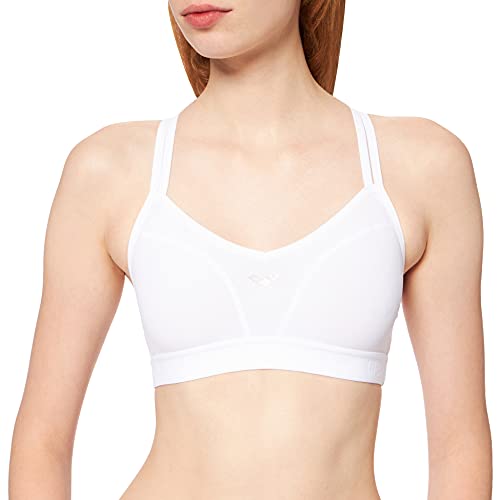 ARENA Damen Sport BH für Damen Daphne mittlere Passform K rbchengr e B, Weiß, 90 EU von ARENA