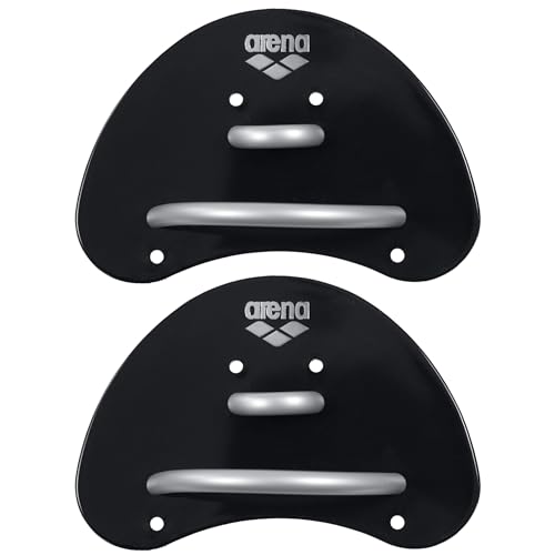 Arena Elite Finger Paddel, Black-Silver (55), S Arena Elite Finger Paddel, Black-Silver (55), S von ARENA