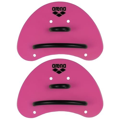 arena Finger Paddle Elite Handpaddel für Schwimmer, Schwimmbad-Trainingszubehör, Schwimmbad-Paddel mit Verstellbaren Riemen, Unbedeckte Handfläche, Pink-Black (95) arena Finger Paddle Elite Handpaddel für Schwimmer, Schwimmbad-Trainingszubehör, Schwimmbad-Paddel mit Verstellbaren Riemen, Unbedeckte Handfläche, Pink-Black (95) von ARENA